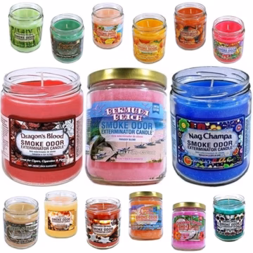 Smoke Odor Eliminator Jar Candles