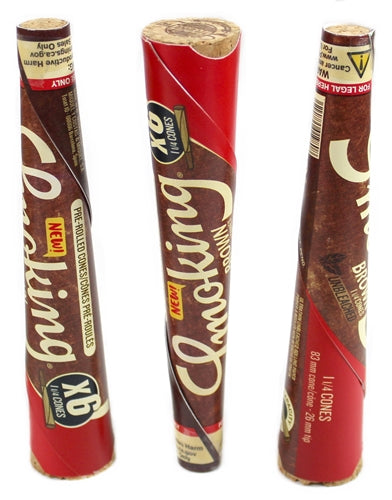 Smoking Brown 6pk Pre-Roll Cones - 1 1-4 Size 50pk