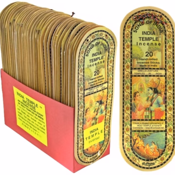 Song of India Temple Incense 36pk