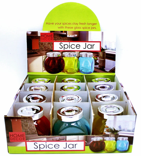 12ct 3" Spice Jar Stash Container GC820