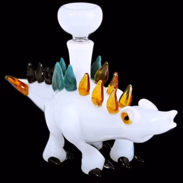 8" Spike Dinosaur Animal Water Pipe