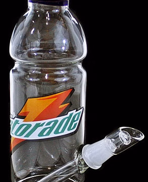 8" Hatorade Sports Drink 14mm Oil Rig Water Pipe