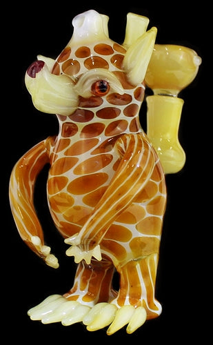 6" Navigator Forest Critter Animal Water Pipe