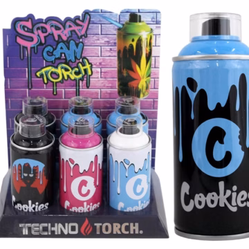 Spray Can Design Torch Lighters 6pk - Cookies