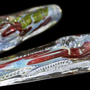 4ct 4" Cursive Rope Square Hand Pipe