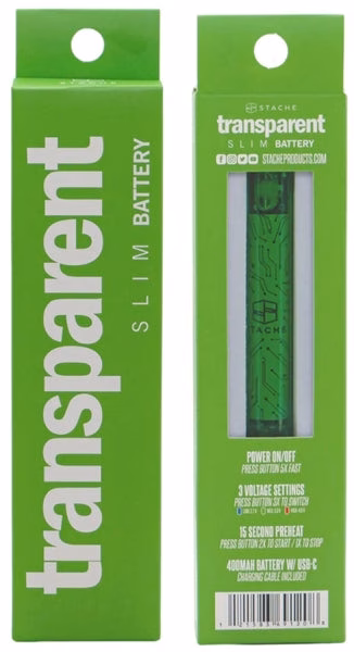 Stache Transparent SLIM Battery