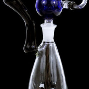 8" Shower Perk 14mm Bubbler With Honey Bucket