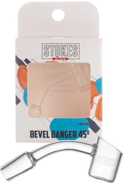 Stokes Quartz Bevel Banger 45 Degree