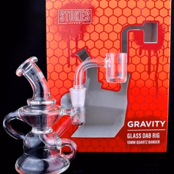 Stokes Glass Dab Rig - Gravity