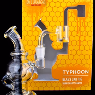 Stokes Glass Dab Rig - Typhoon