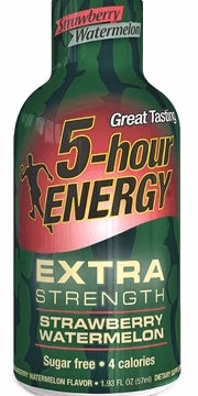 5 Hour Energy Shot - Extra Strength Strawberry Watermelon 12pk