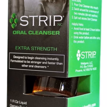 Strip Oral Cleanser Mouth Wash Detox
