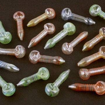 20ct 3" Swirl Art Paper Glass Pipe