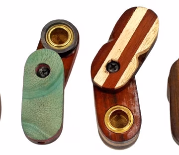 10ct Swivel Wood Pipe Assortment