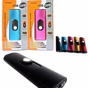 Self Defense Flash Disk Design Flashlight Stun Gun