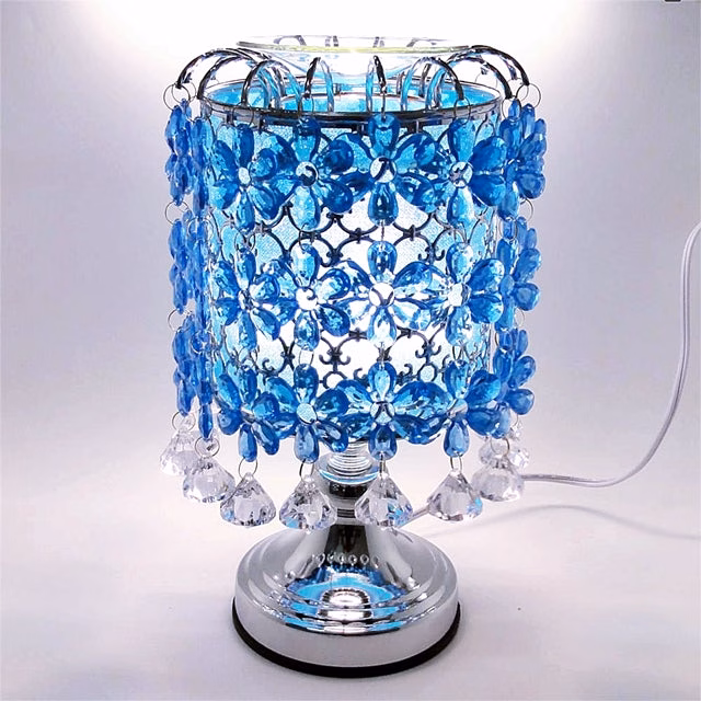 Electric Glass Touch Oil Warmer Blue TE-83