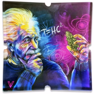 V Syndicate Blazin Glass Ashtray - T=HC2 Einstein