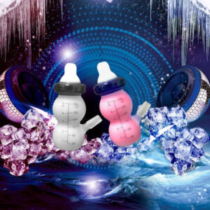 6" Thermo Baby Bottle 14mm Water Pipe