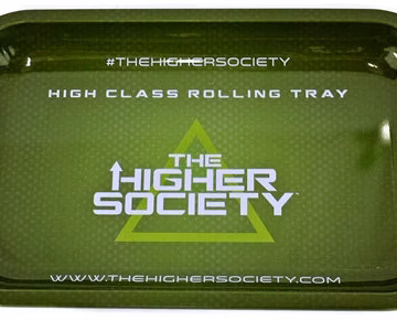 The Higher Society Metal Rolling Tray - Small