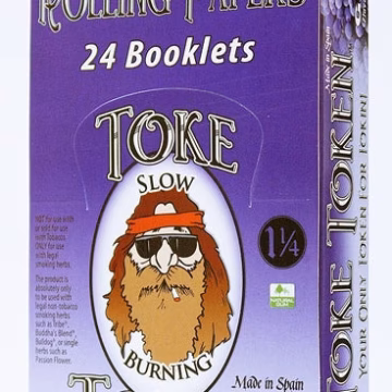 Toke Token Rolling Papers - 1 1-4 Grape