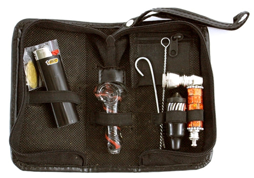 Travel Kit Pipes With BIC Lighter