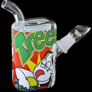5" Clear Trees Cereal Box 14mm Oil Rig Water Pipe