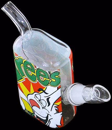 5" Clear Trees Cereal Box 14mm Oil Rig Water Pipe