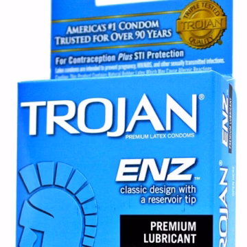 6ct Trojan ENZ Lubricated Condoms