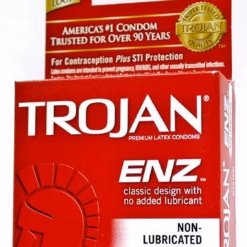 6ct Trojan ENZ Non-Lubricated Condoms