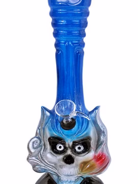 12" Twisted Ceramic Lucky 13 Water Pipe