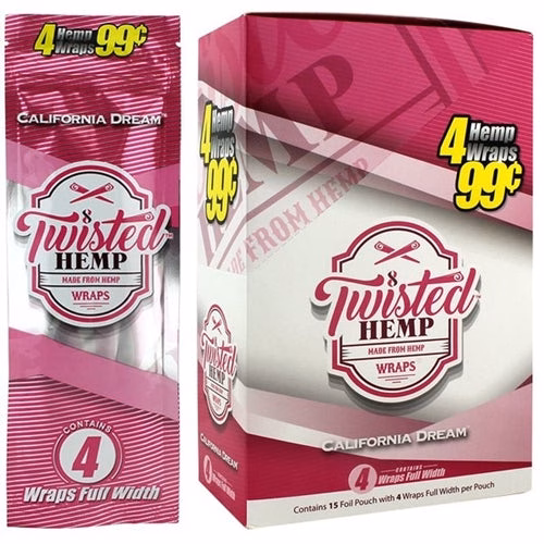 Twisted Hemp Wraps - California Dream