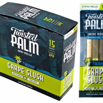 Twisted Palm Mini Rolls - Grape Slush