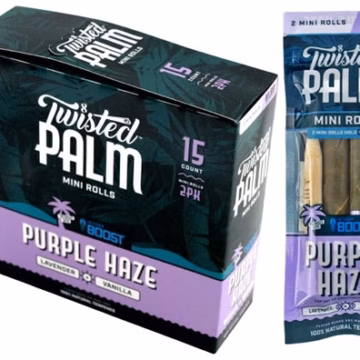 Twisted Palm Mini Rolls - Purple Haze