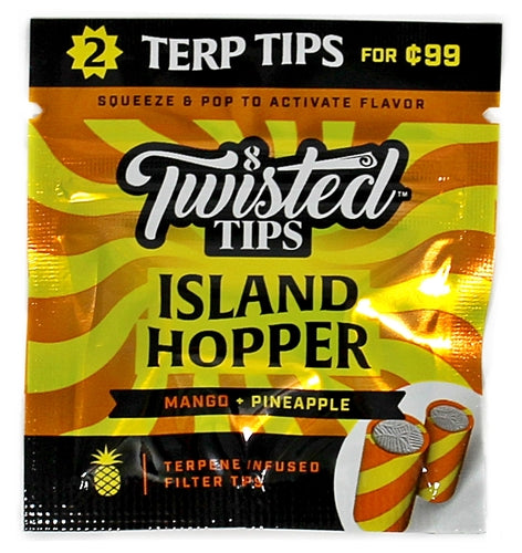 Twisted All Natural Terpene Tips - Island Hopper