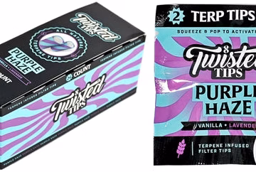 Twisted All Natural Terpene Tips - Purple Haze