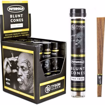 Tyson Ranch Futurola Terpene Infused Blunt Cones 12pk