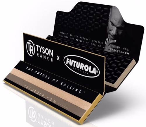 Tyson x Futurola King Size Rolling Papers with Perforated Tips