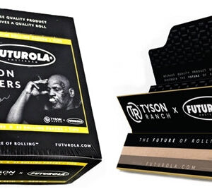Tyson x Futurola King Size Rolling Papers with Perforated Tips