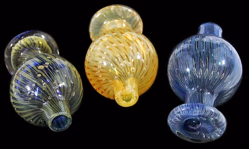 2ct USA Color Art Heavy Bubble Carb Cap