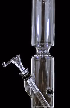 12" US Twisted Glass Straight Water Pipe
