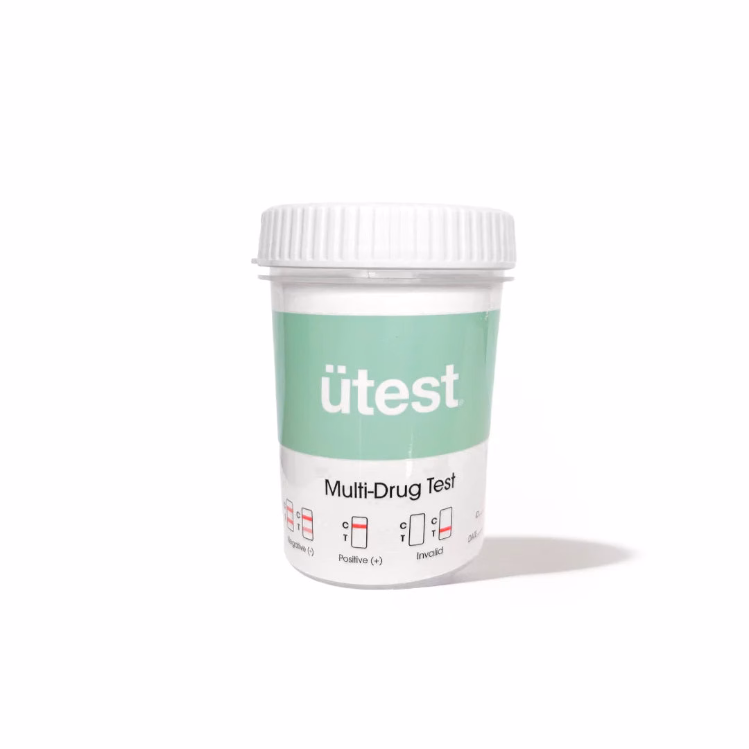 UTEST 7 Panel Drug Test CUP BZO-COC-mAMP-MDMA-OPI-OXY-THC