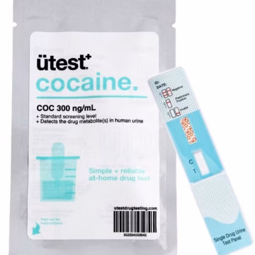 Utest Cocaine Drug Test Kit - COC 300 ng-mL