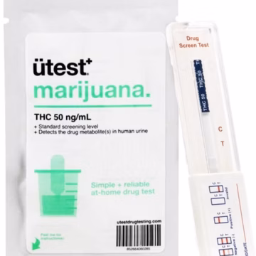 Utest Marijuana Drug Test Kit - THC 50 ng-mL