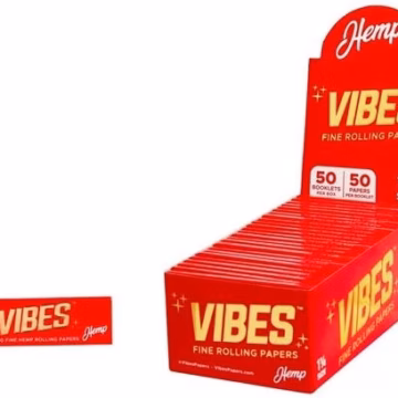 Vibes Hemp 1 1-4 Rolling Papers