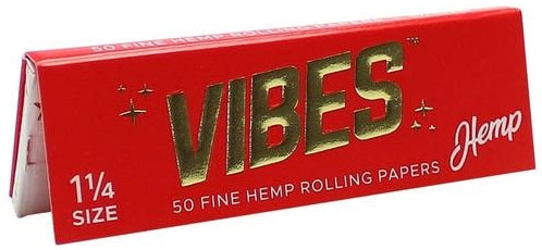 Vibes Hemp 1 1-4 Rolling Papers