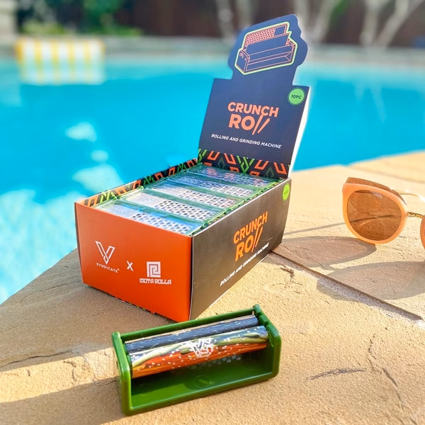 V Syndicate x Mota Rolla Crunch Rolls Grinder Rolling Machine 10pk - Image 5