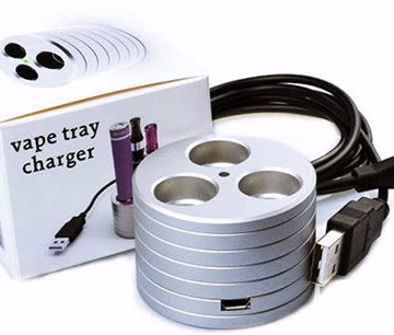 E-Cig Holder Vape Tray Charger For eGo Batteries
