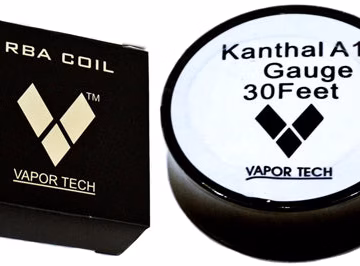 Vapor Tech RBA Authentic Kanthal A1 Wire Resistance Coil 20G-32G