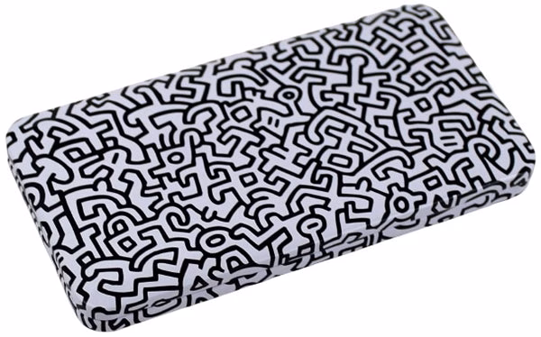 VIBES x K. Haring Pre-Rolled Cones - 1 1-4 - Organic Hemp - 2pk Bundle Collectable Tin - Image 3