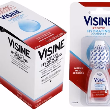 Visine Red Eye Hydrating Comfort Eye Drops 6pk